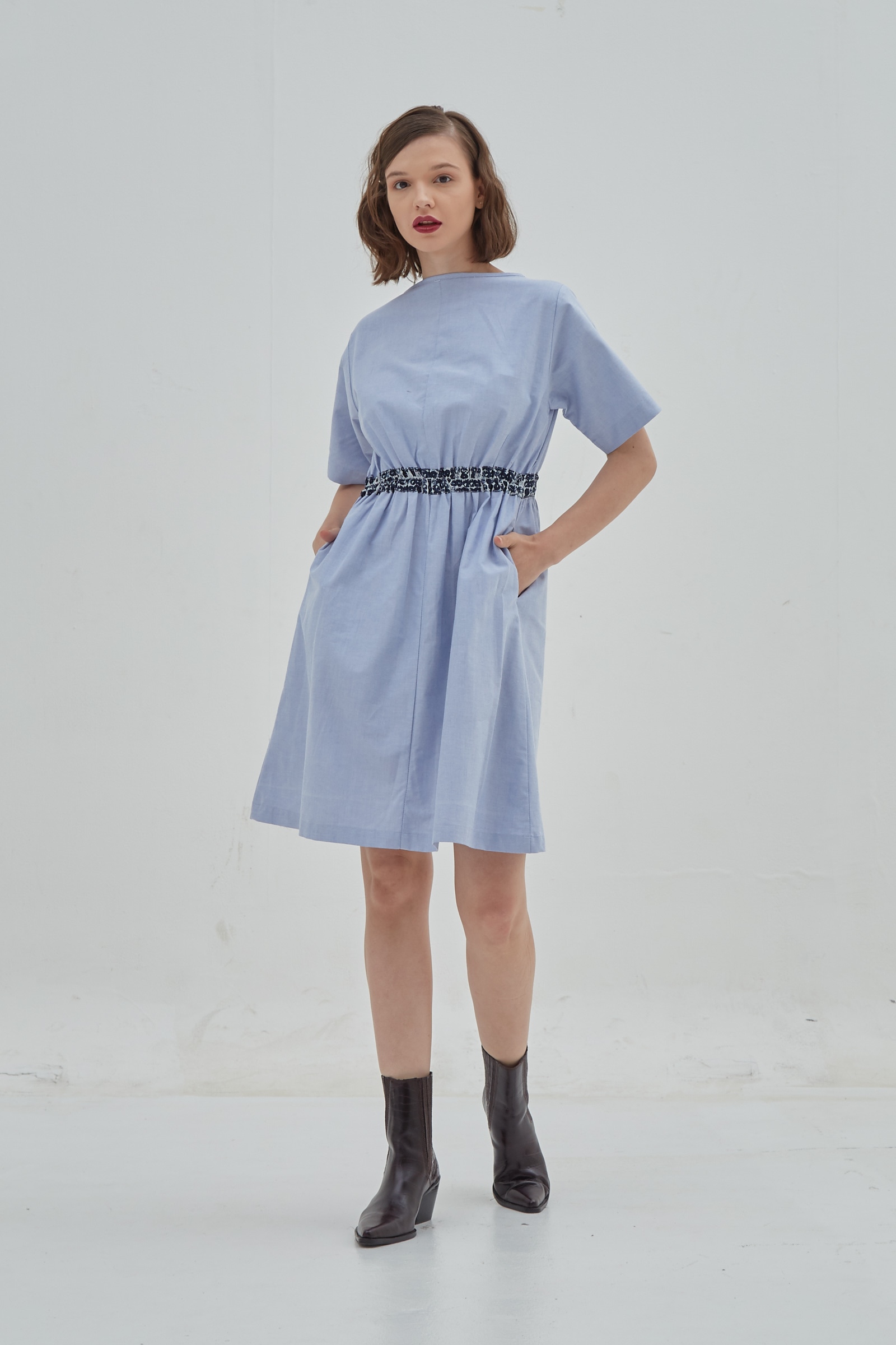 Picture of Vienna Dress BlueDot