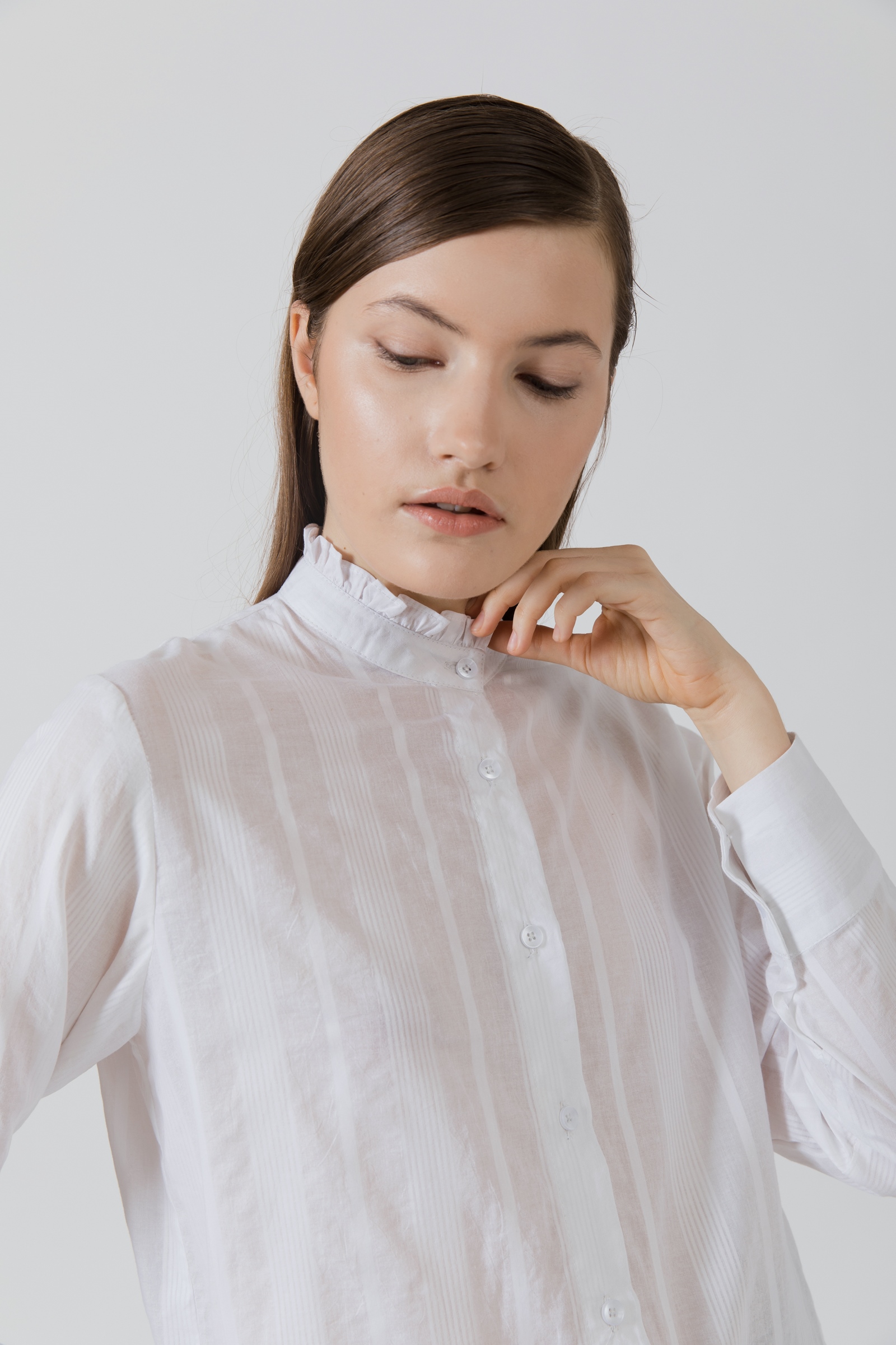 Picture of Britanne Shirt Ivory Transparant 