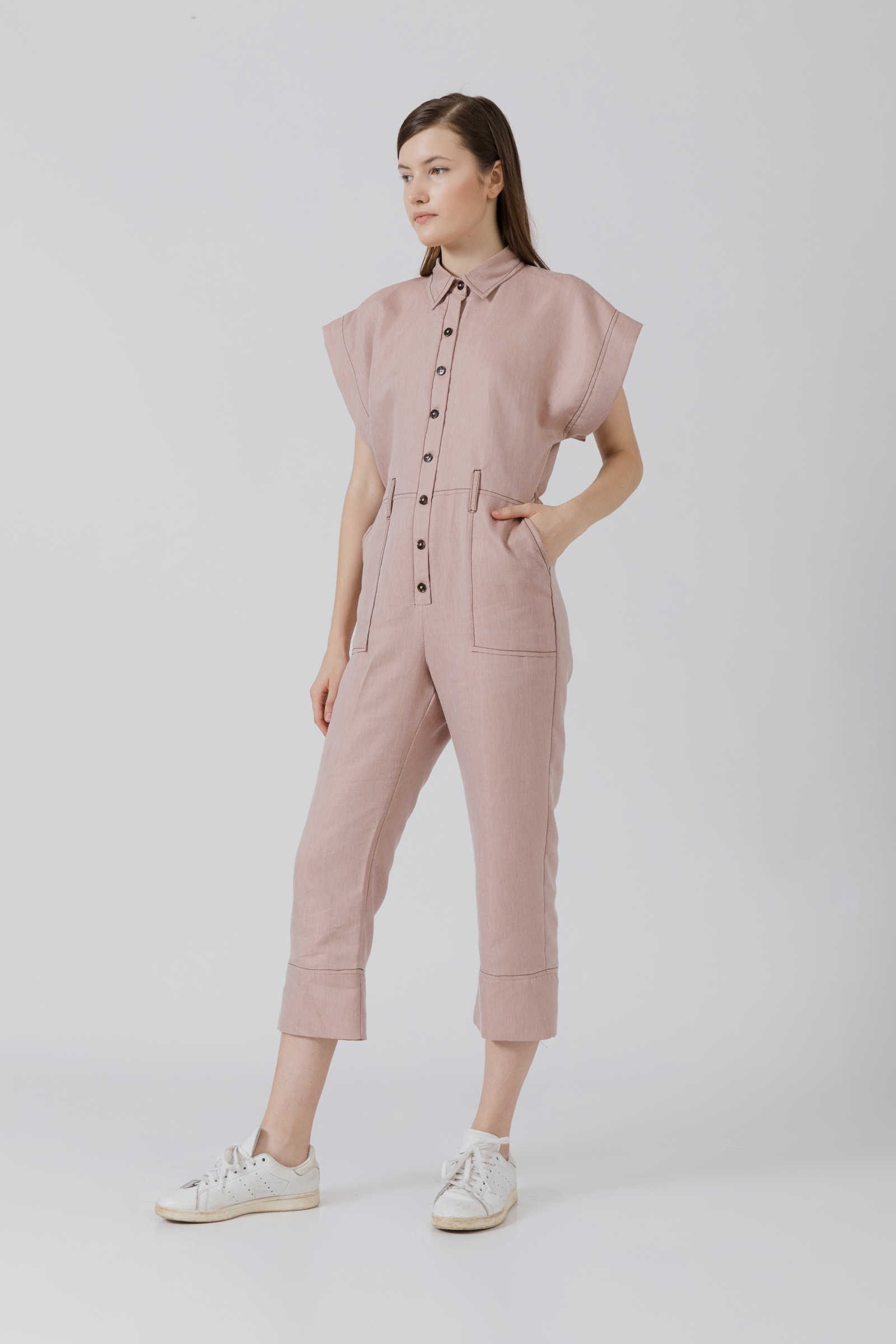 Picture of Gotana Jumpsuit BrownTwotone