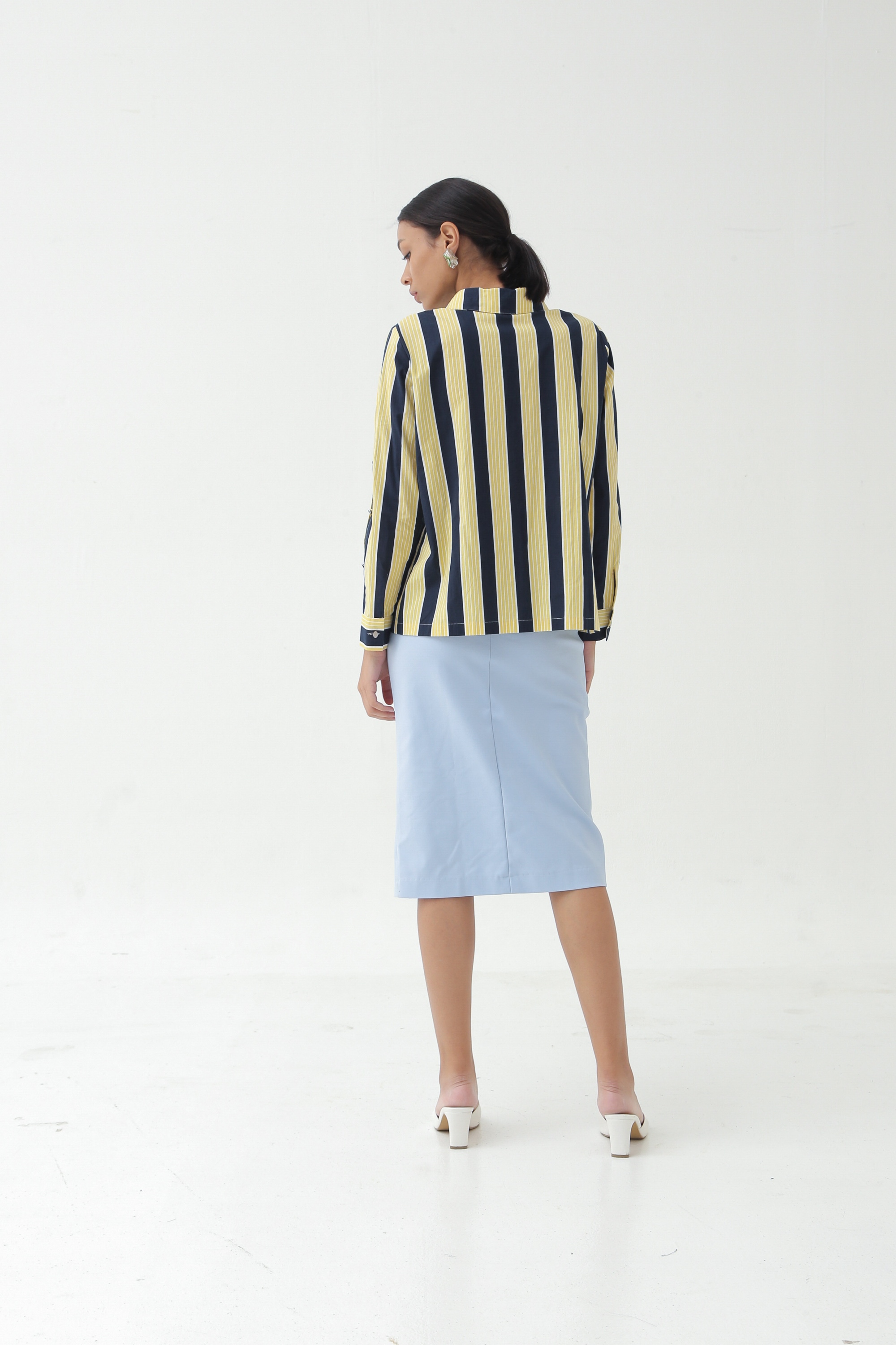 Picture of FANCHON SHIRT SOFT BANANA STRIPES 