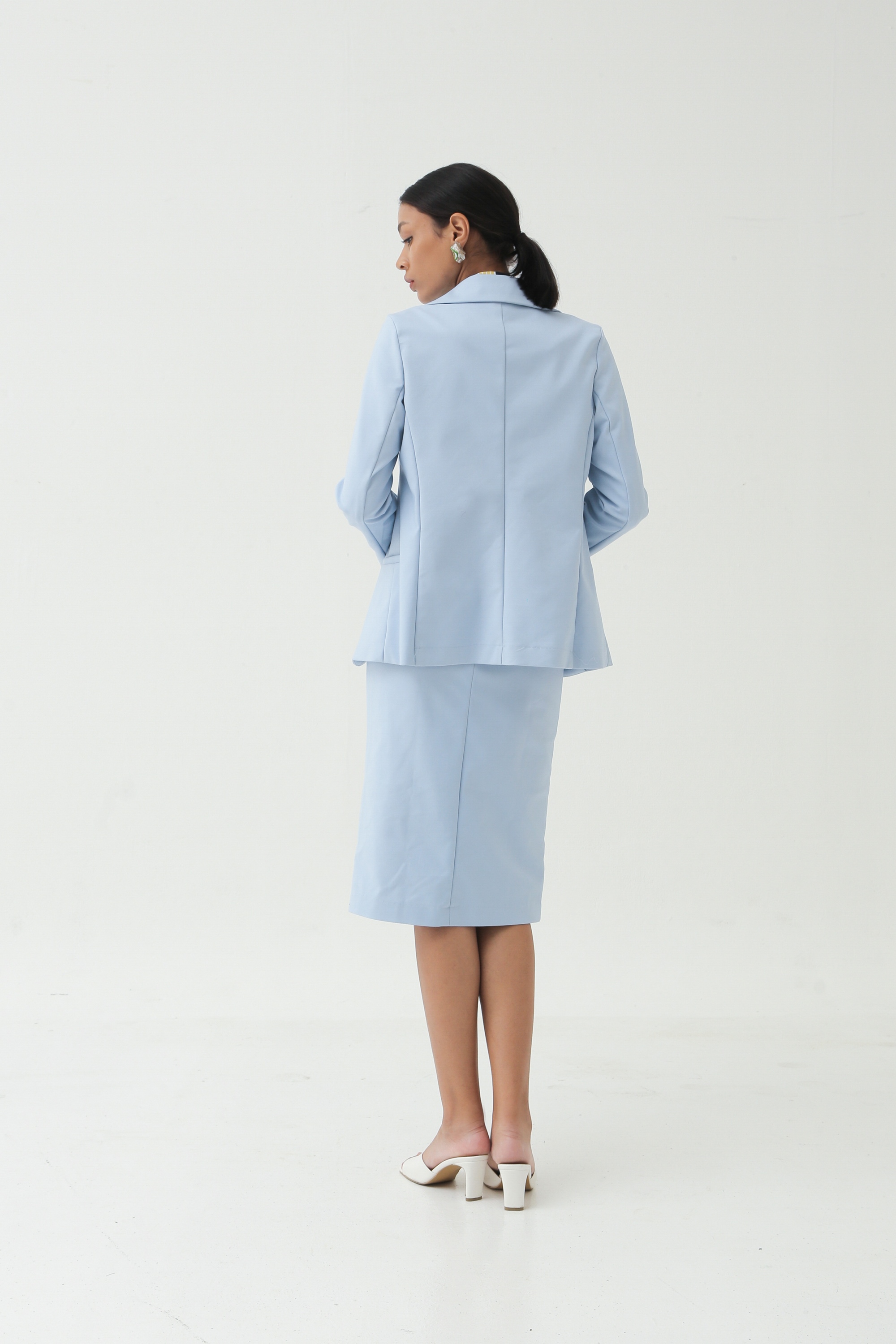 Picture of SHEHER BLAZER ALICE BLUE