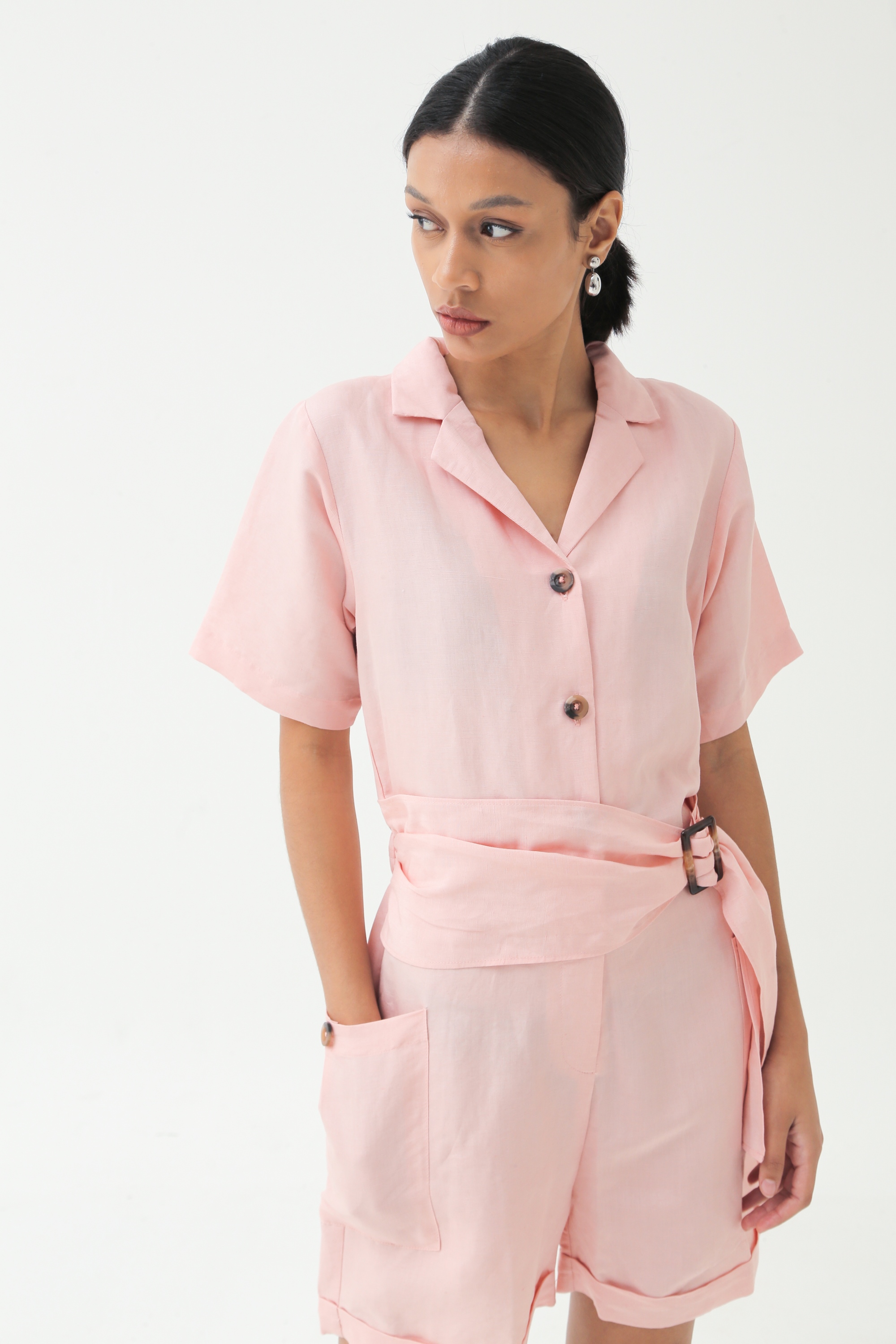 Picture of DARLENE PLAYSUIT BLUSH