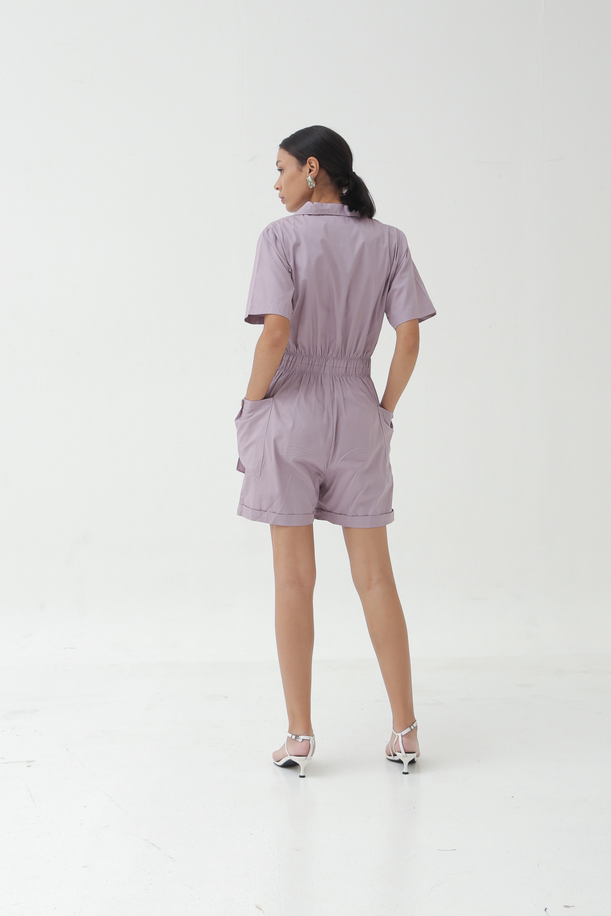 Picture of DARLENE PLAYSUIT SOFT LILAC 