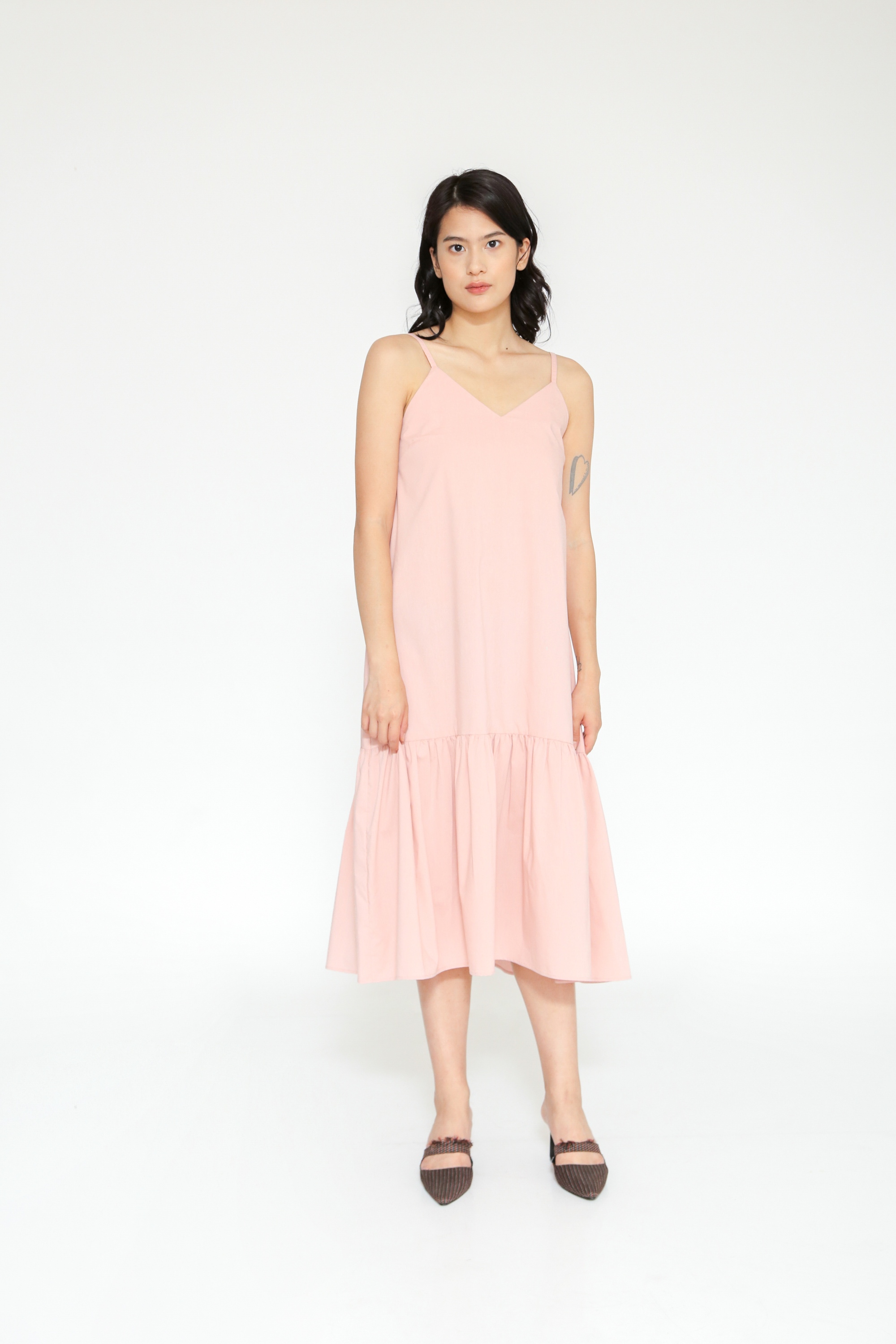 Picture of FLUENZA DRESS ROSE PINK 