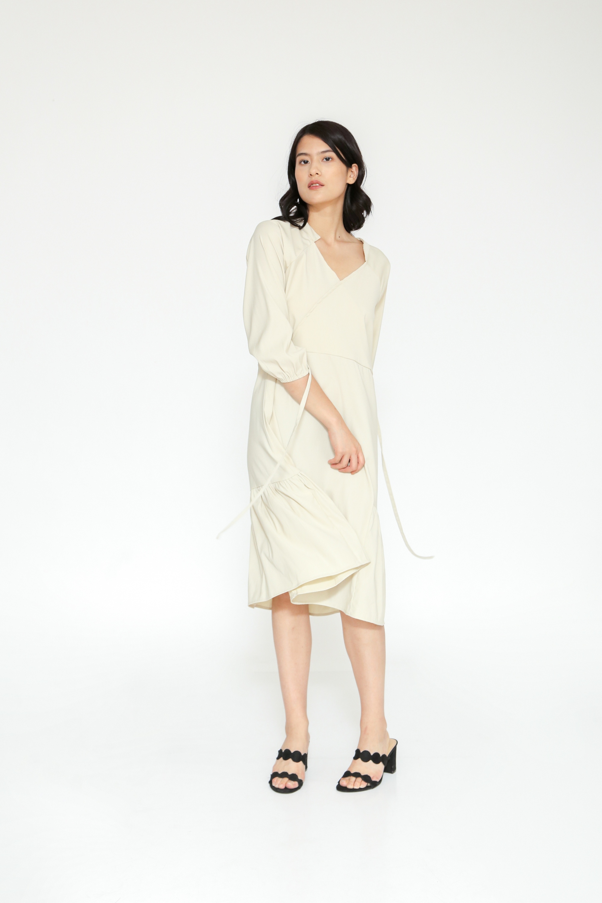 Picture of PADAME DRESS SOFTKHAKI