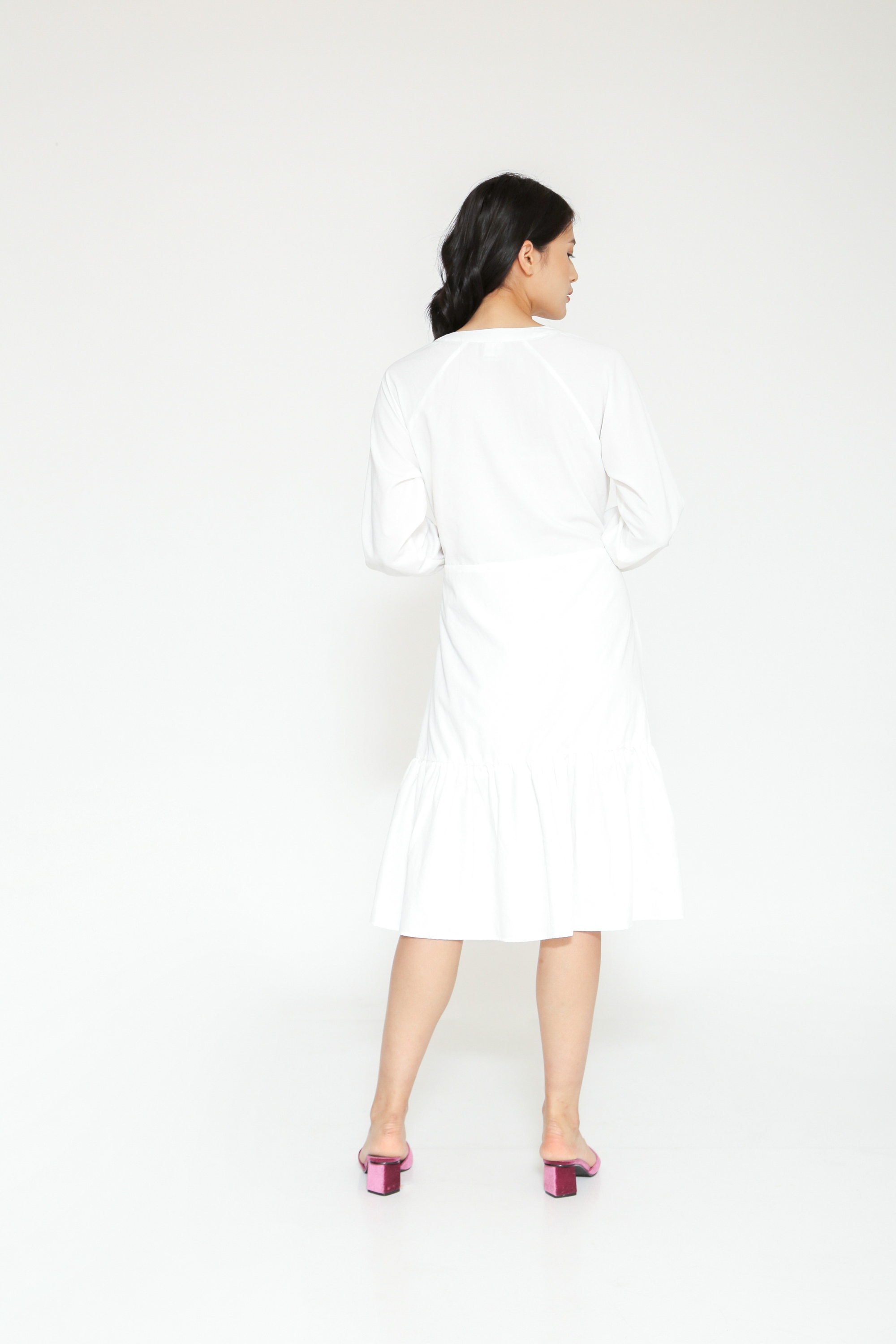 Picture of PADAME DRESS IVORY 