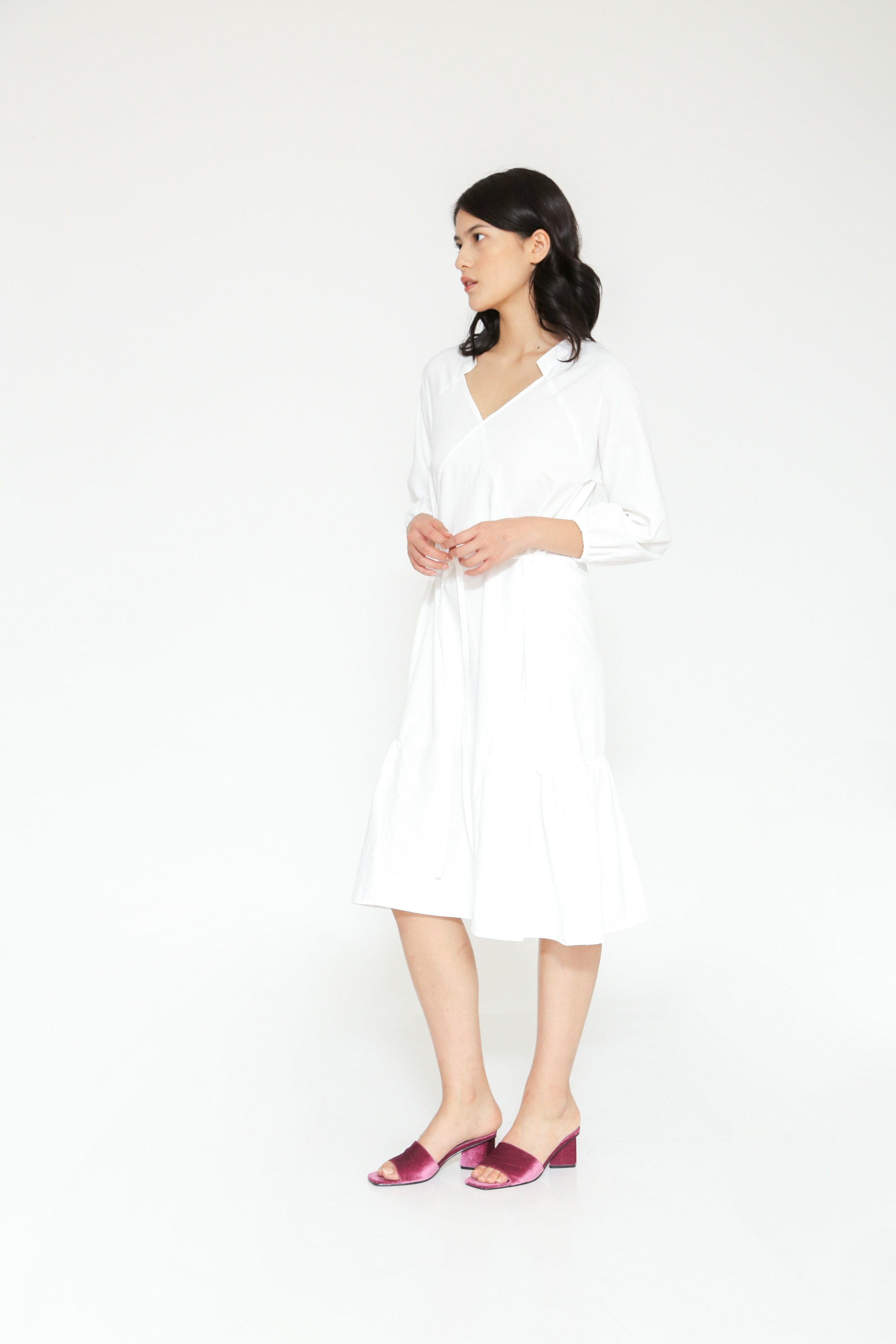 Picture of PADAME DRESS IVORY 