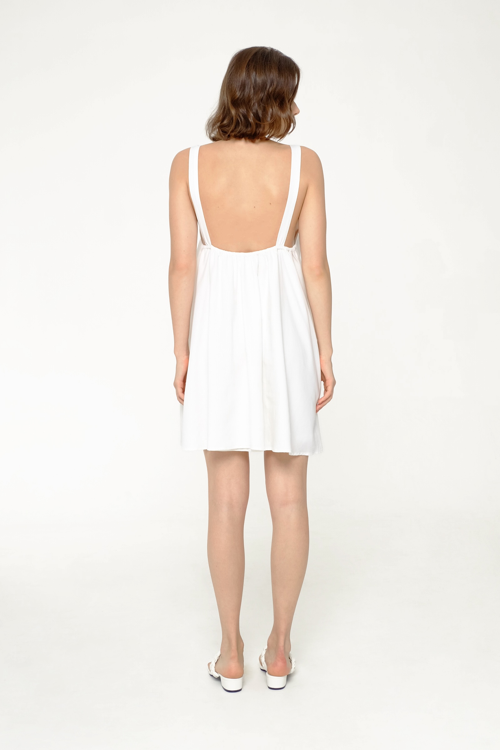 Picture of MOLLIE DRESS IVORY 