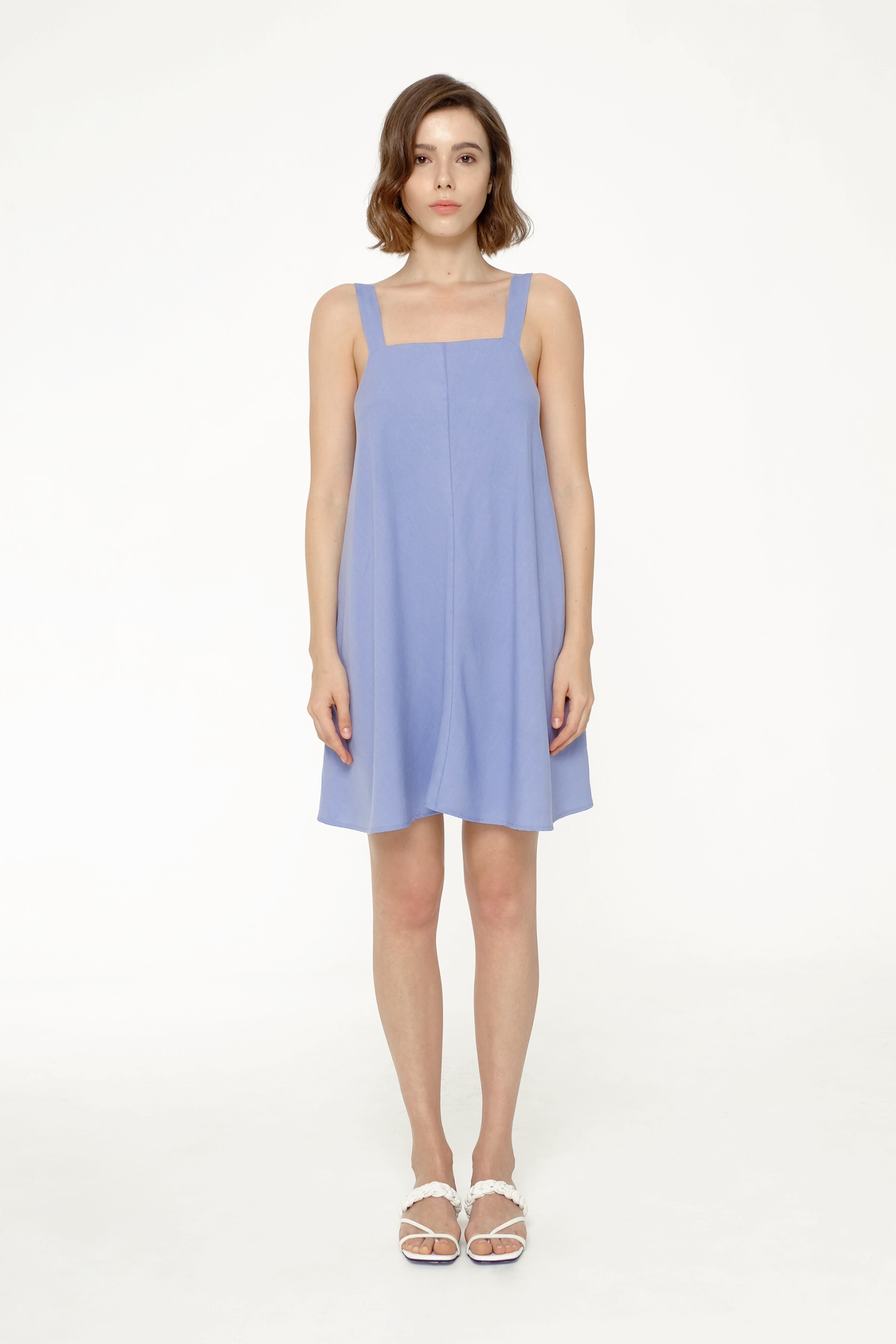 Picture of MOLLIE DRESS DUSTY BLUE 