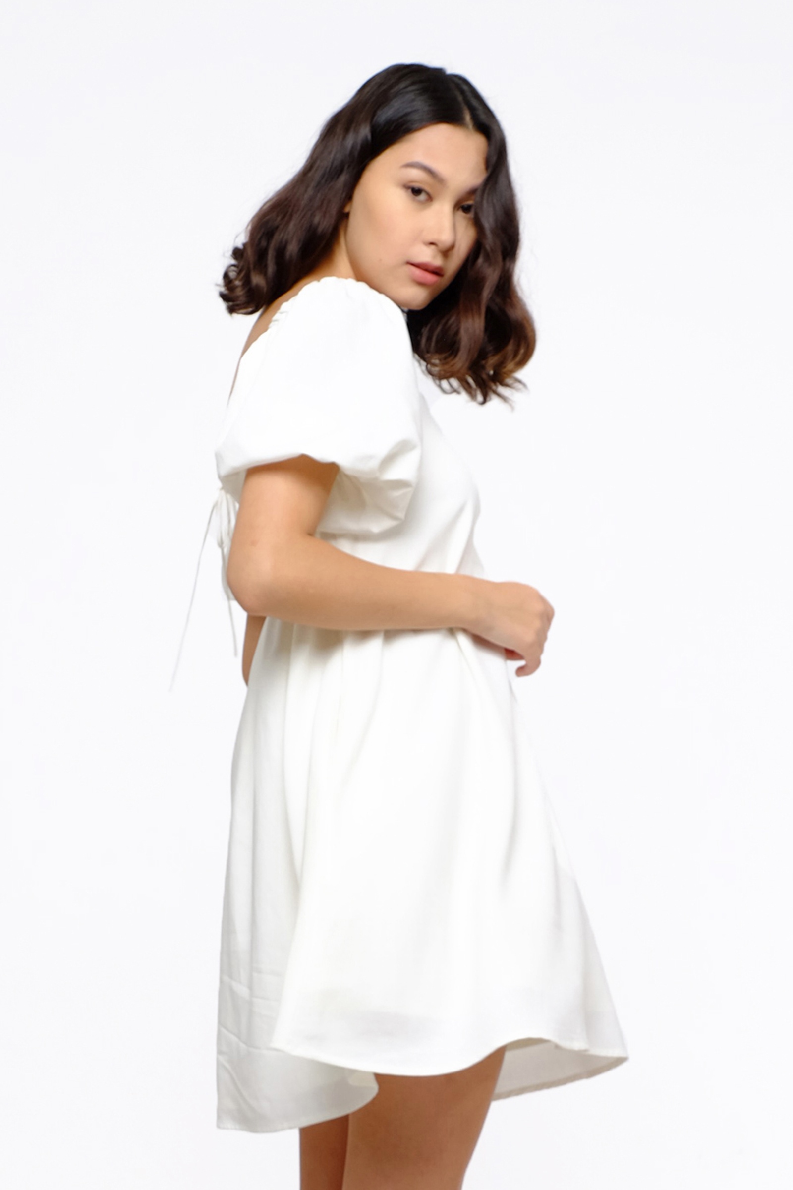 Picture of Claryn Dress Ivory