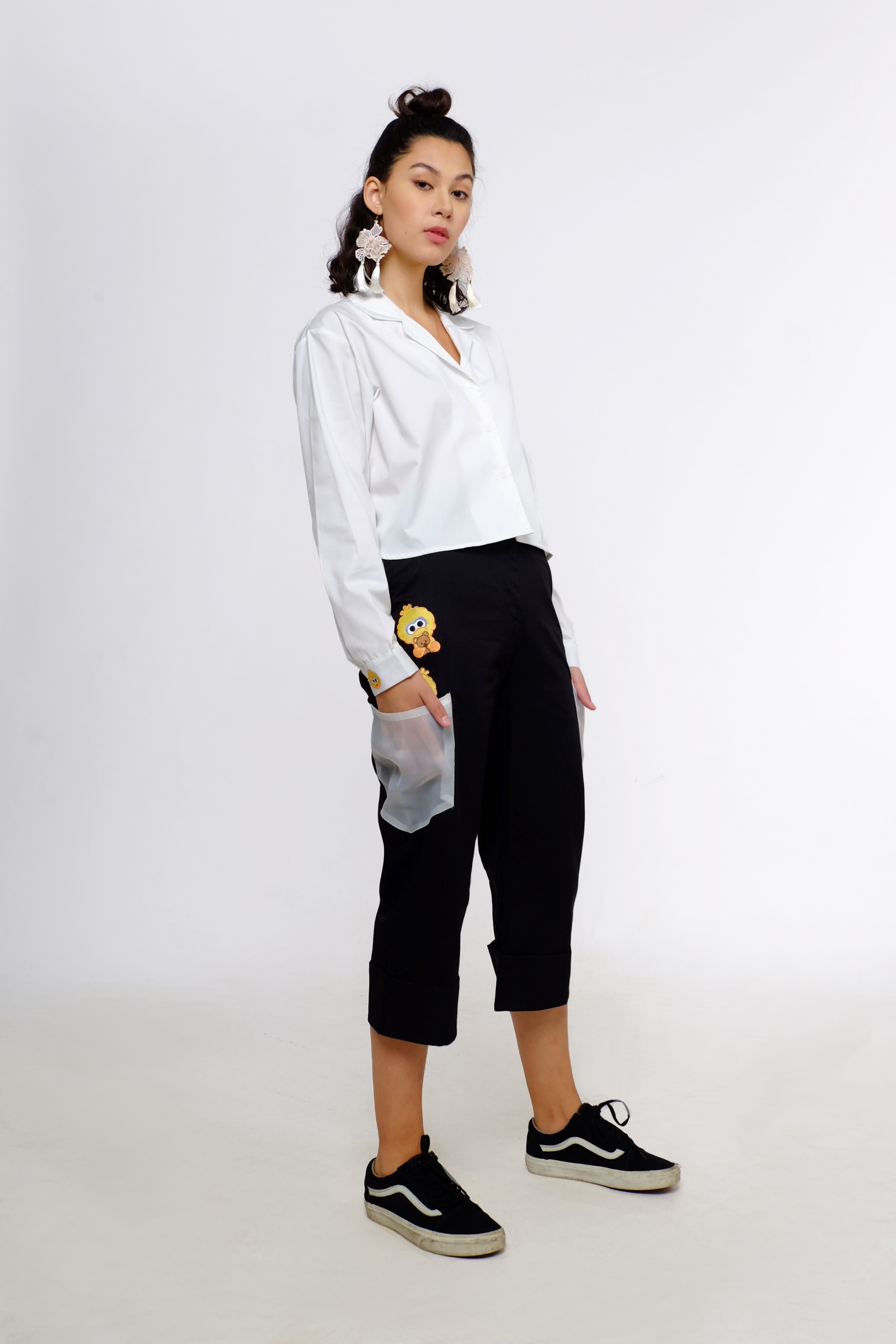 Picture of Suki Cullote Pants Black 