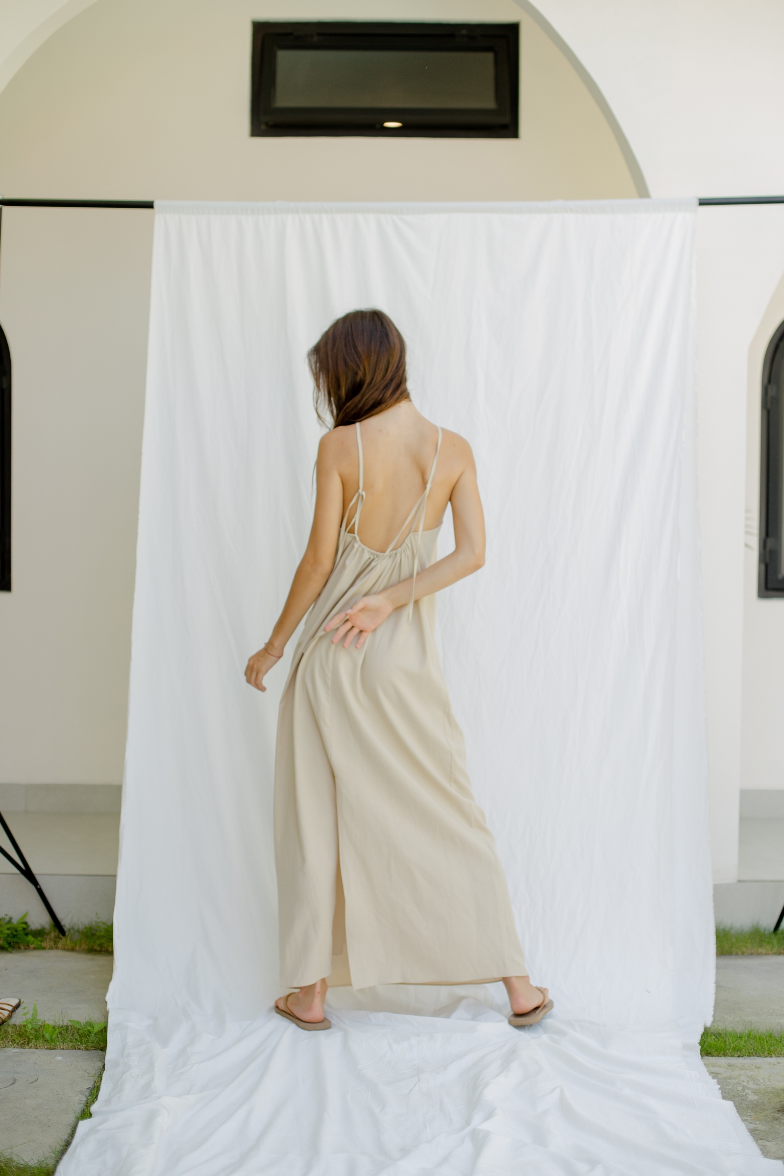 Picture of Calithea Maxi Dress Sand 