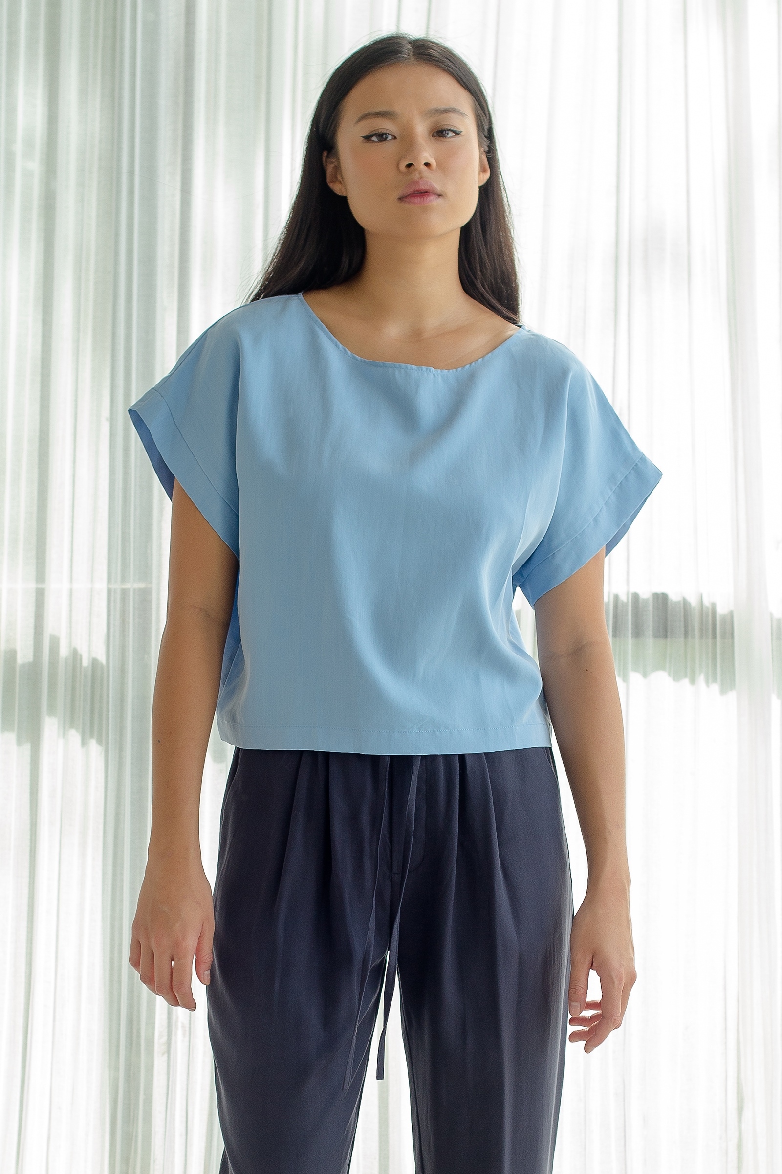 Picture of Sigrid Blouse Skyblue