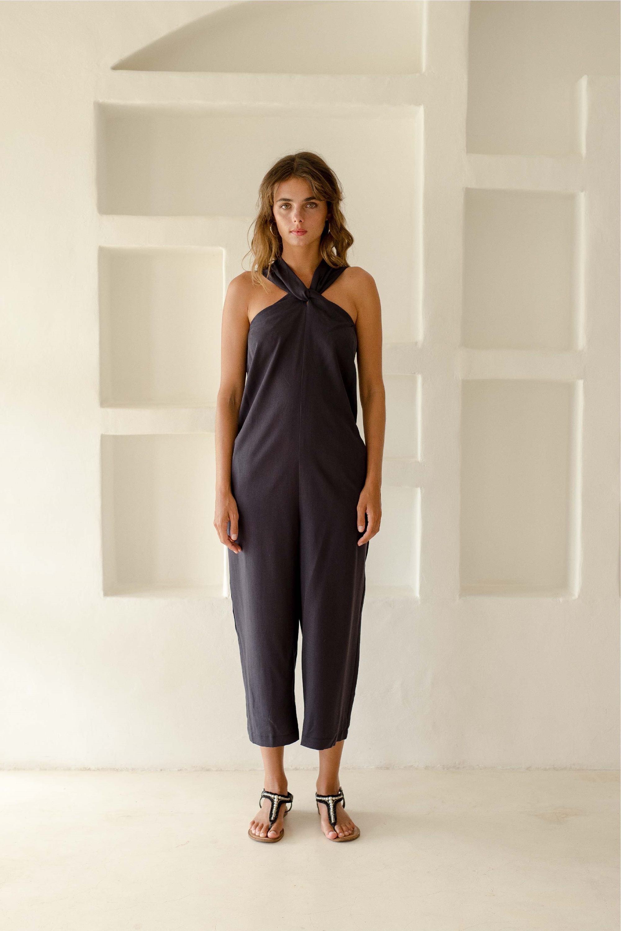 Picture of Davian Jumpsuit Charcoal