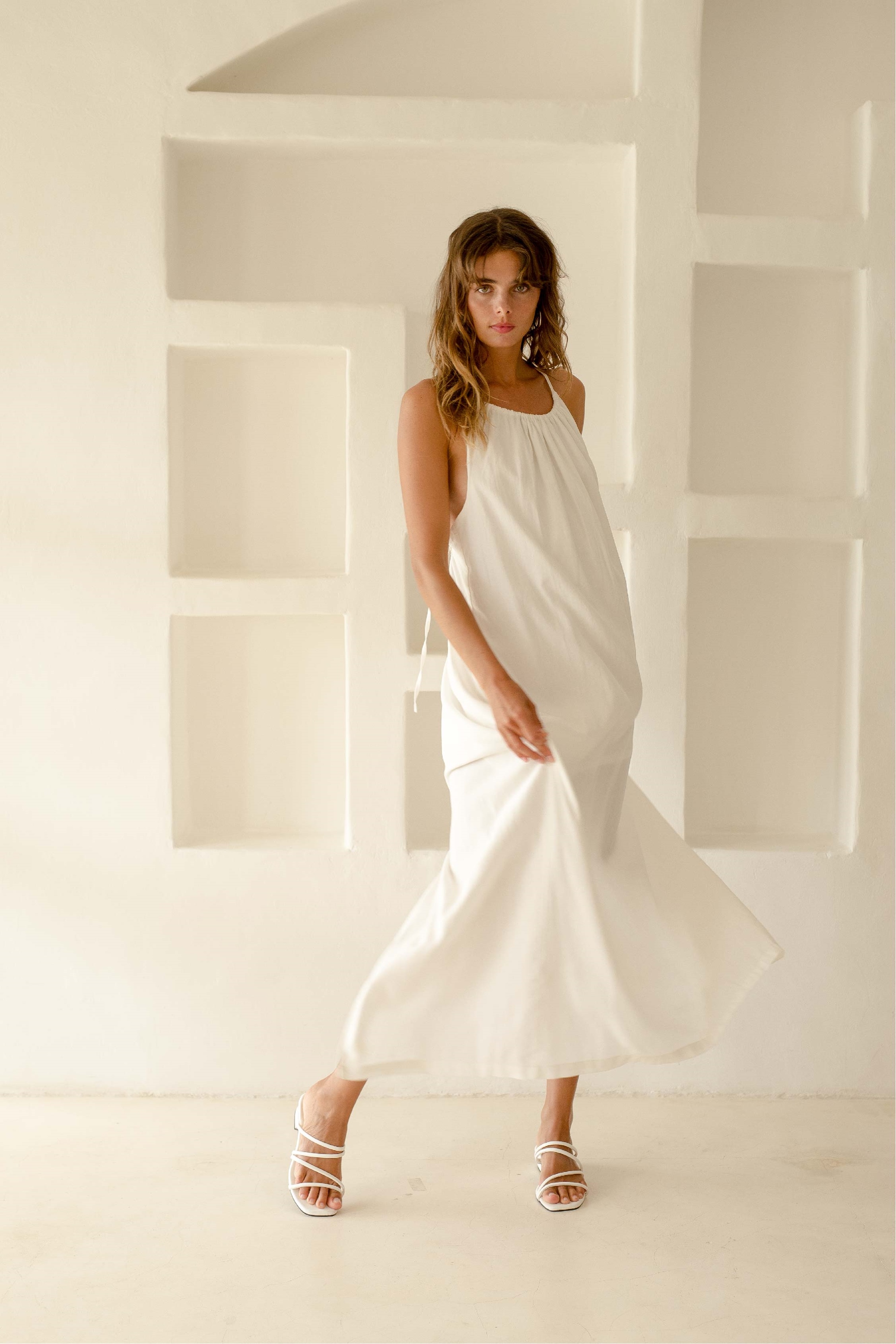 Picture of Calithea Maxi Dress Marshmallow 
