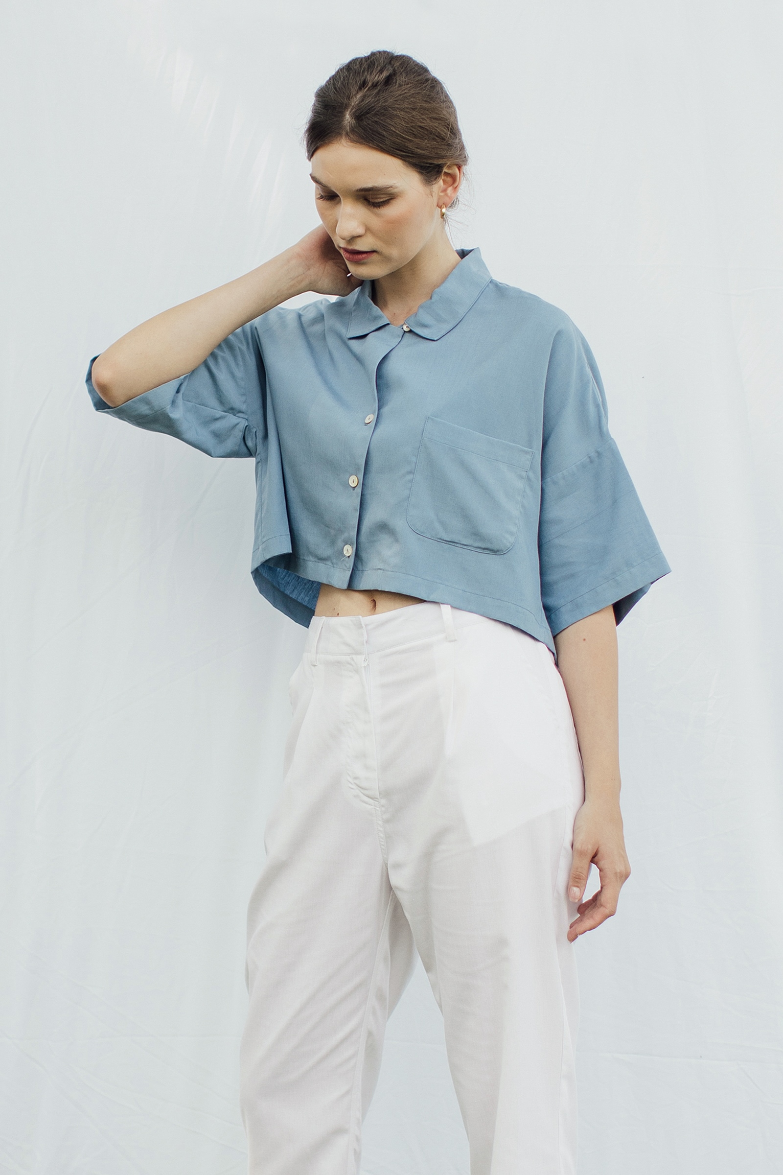 Picture of Jassy Shirt Misty Blue