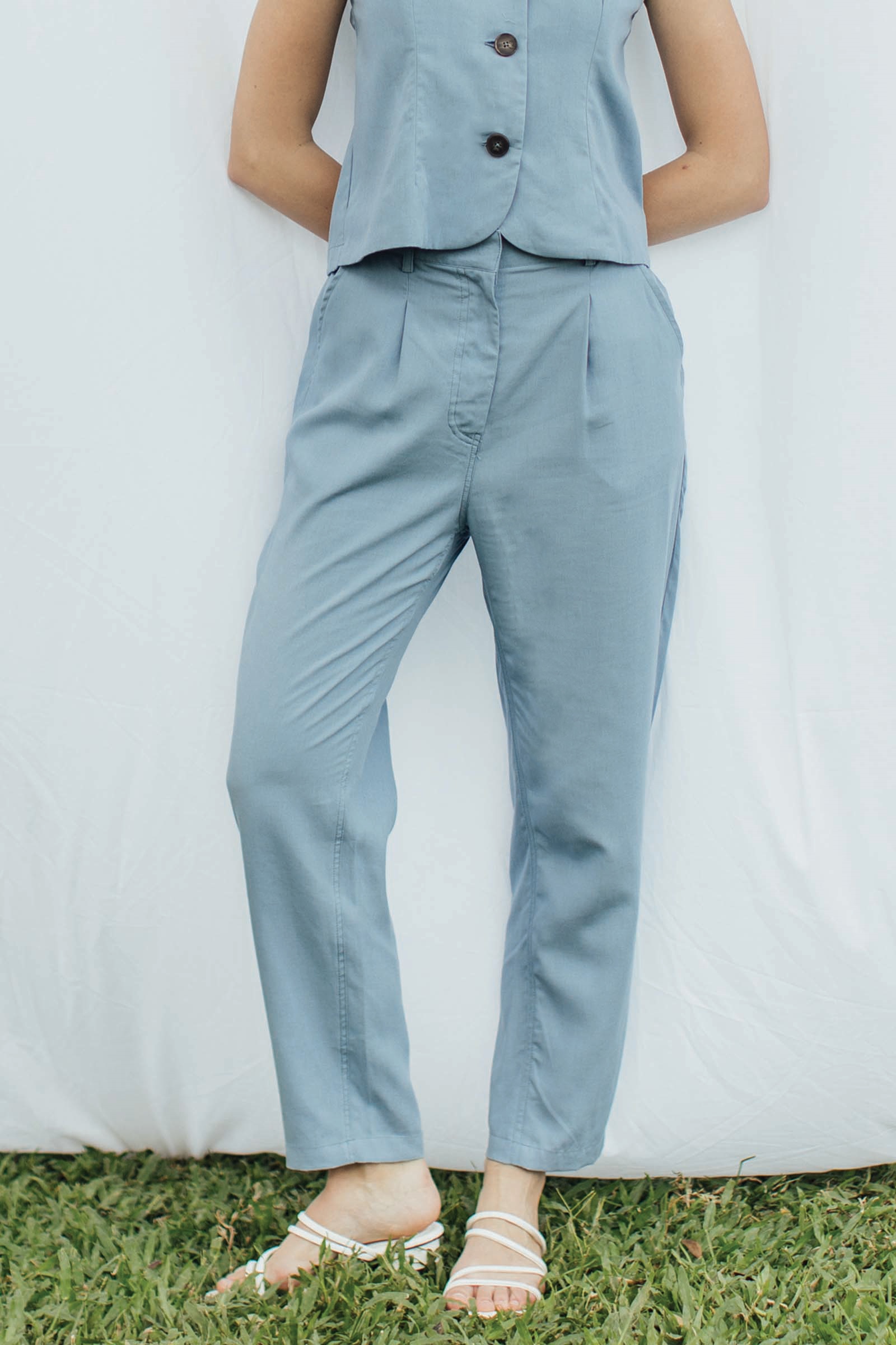 Picture of Keanu Pants Misty Blue 