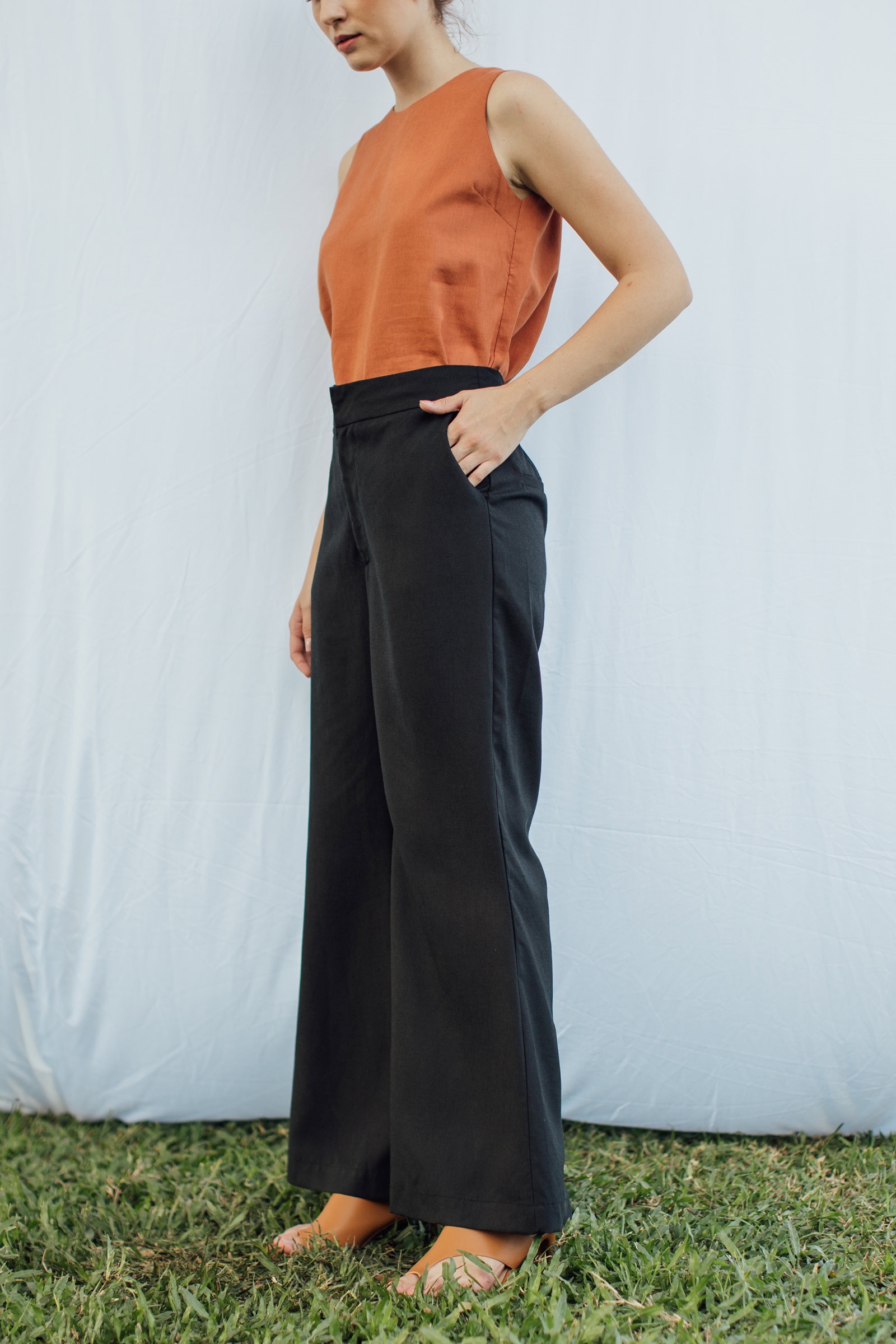 Picture of Gizelle Wide Leg Black