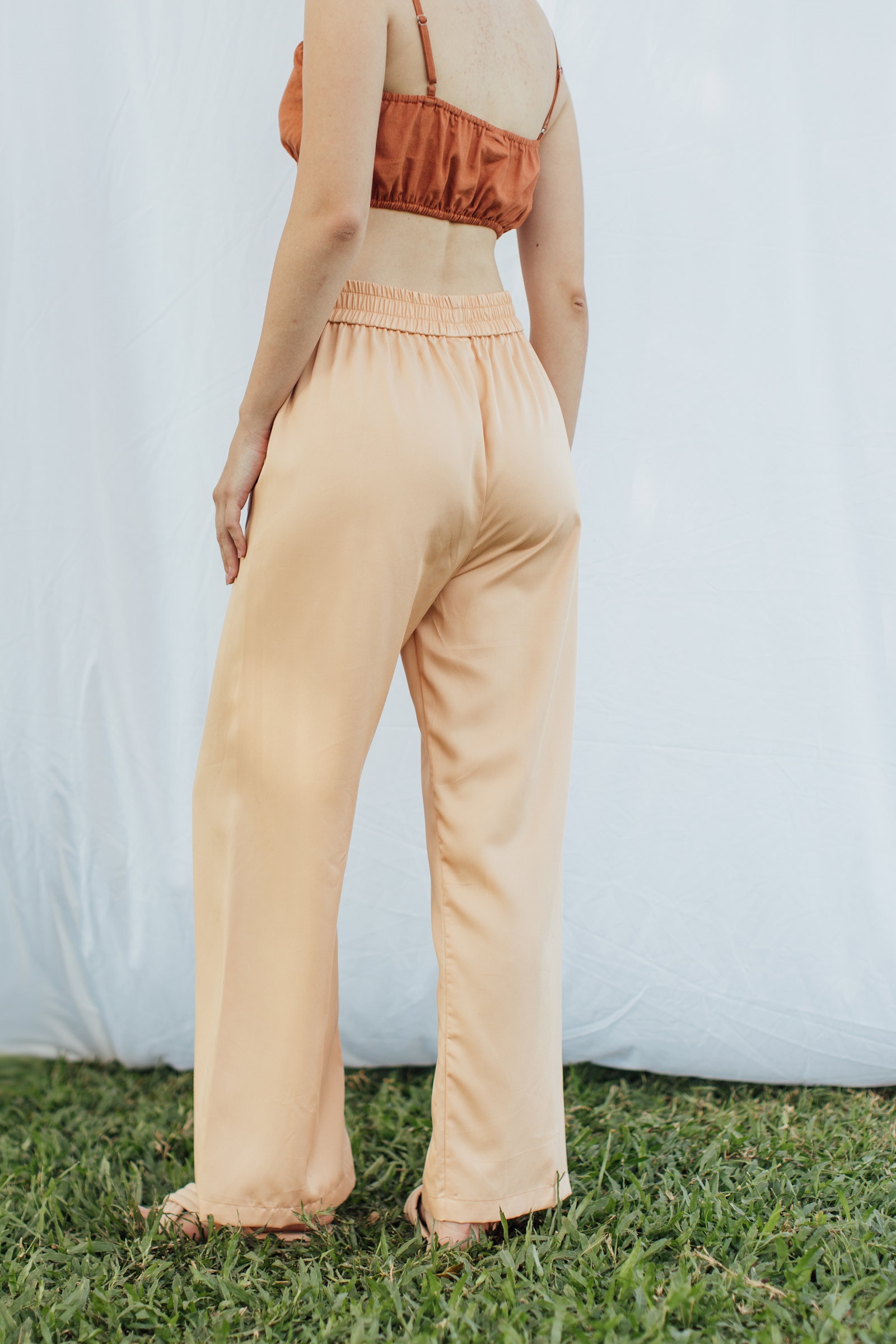 Picture of Tayla Palazzo Pants Coral Sand