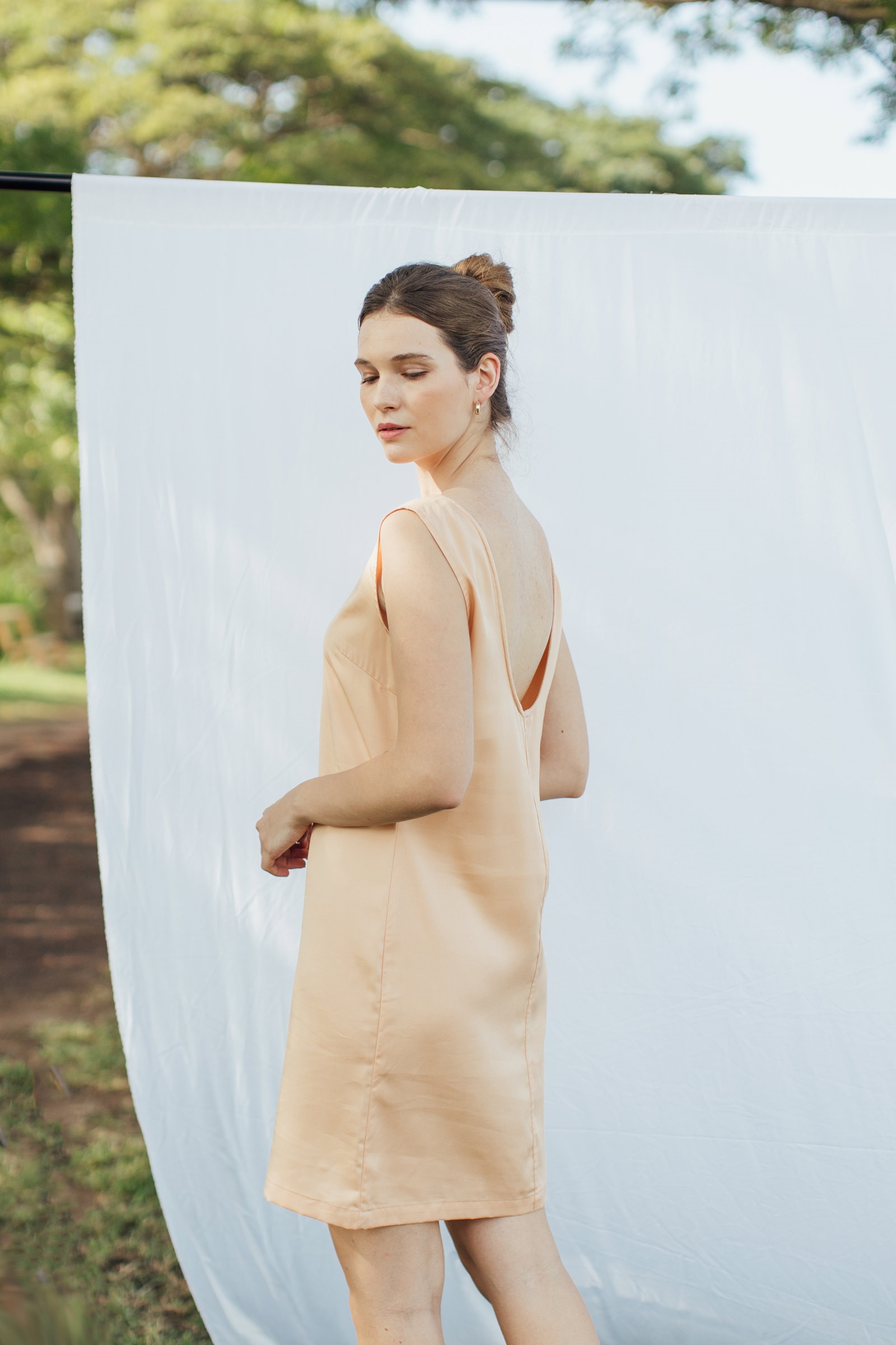 Picture of Sabina Dress Coral Sand