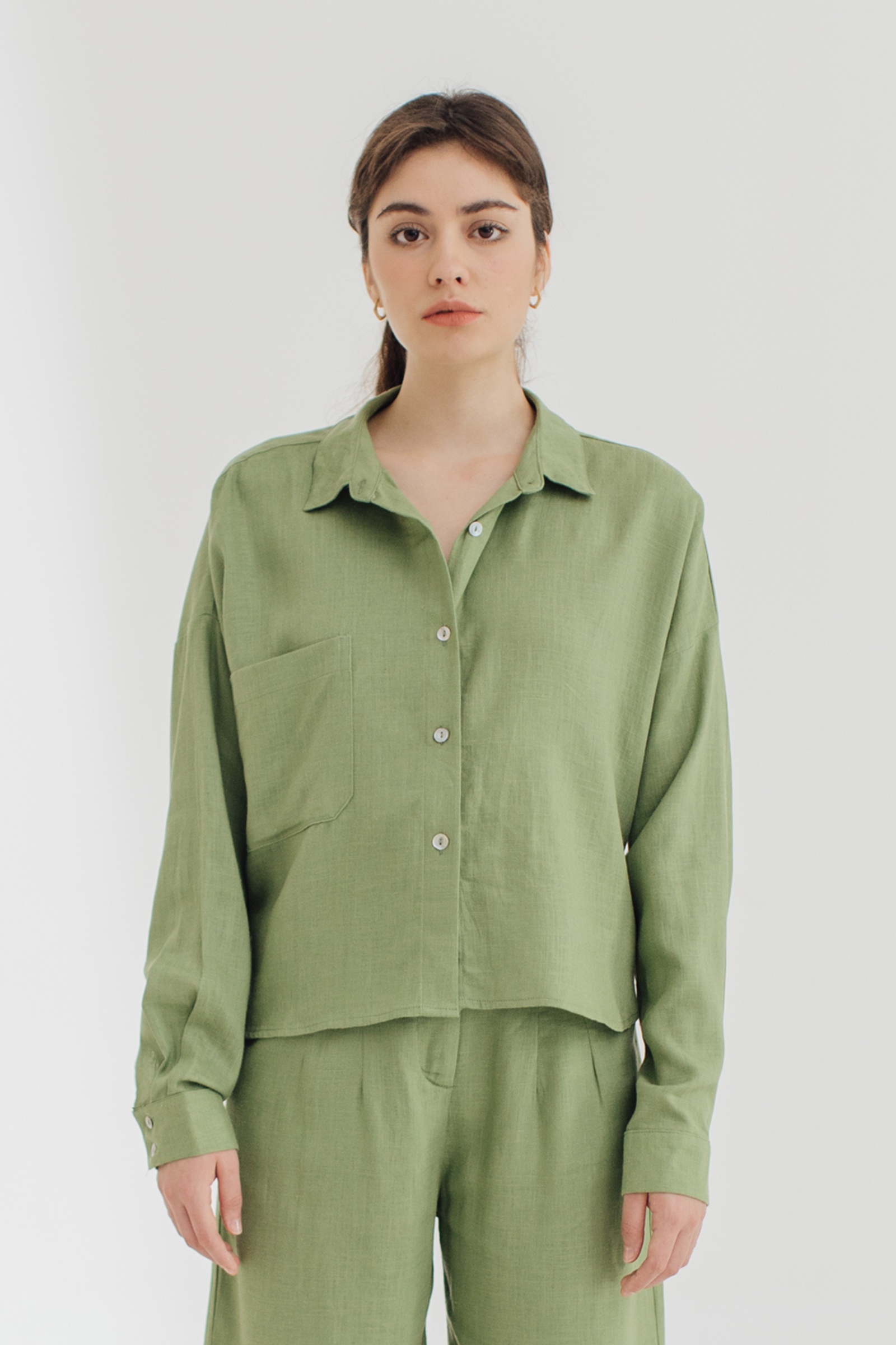 Picture of Deana Shirt Pea Green