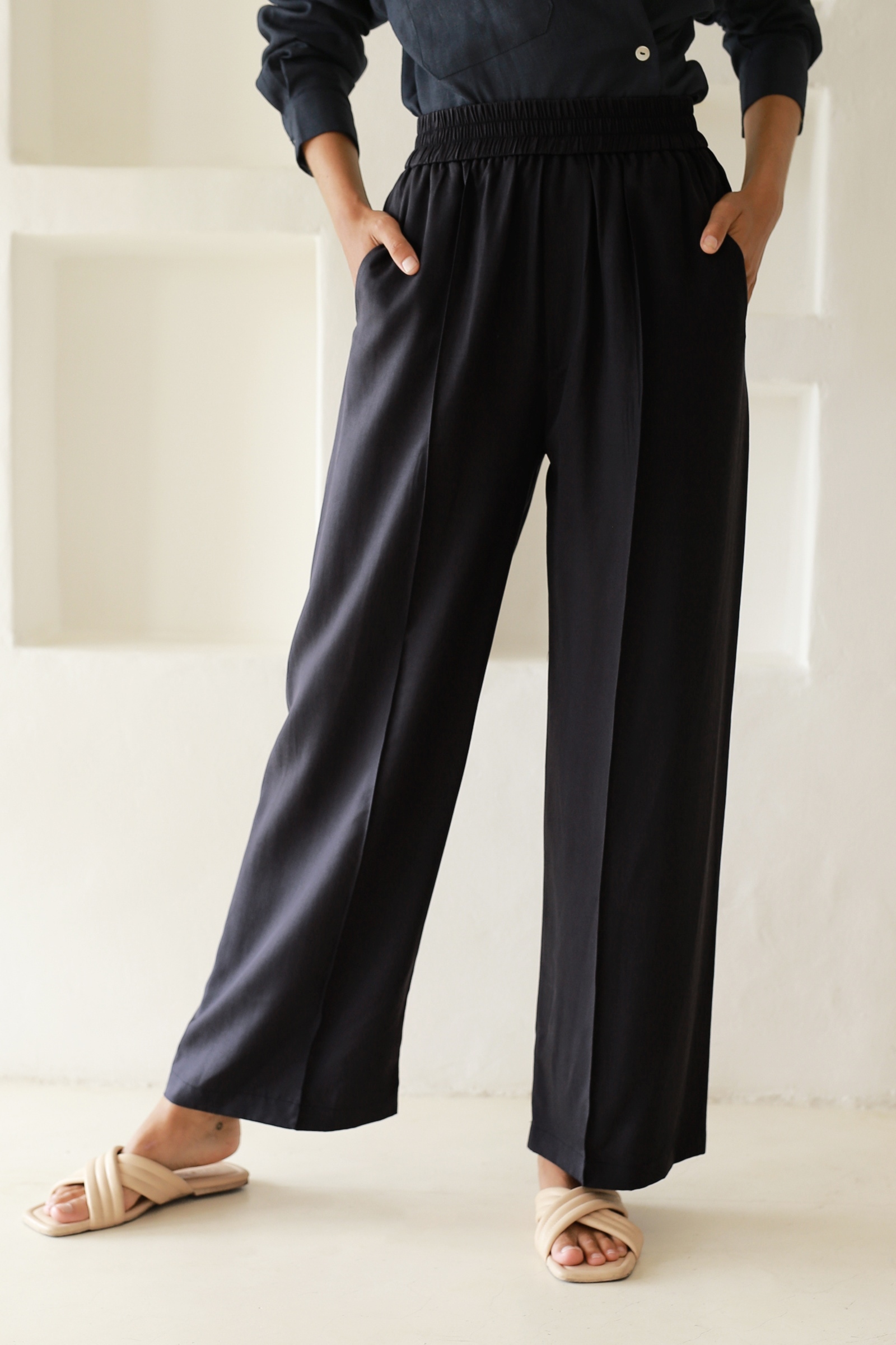 Picture of Tayla Palazzo Pants Black