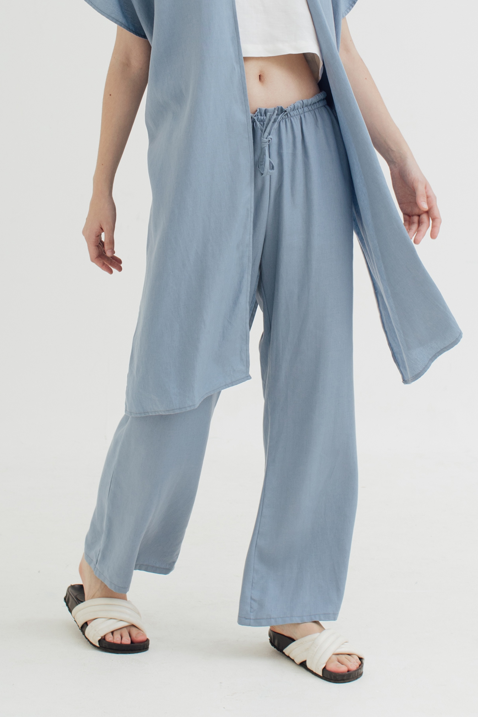 Picture of Soire Trouser Misty Blue