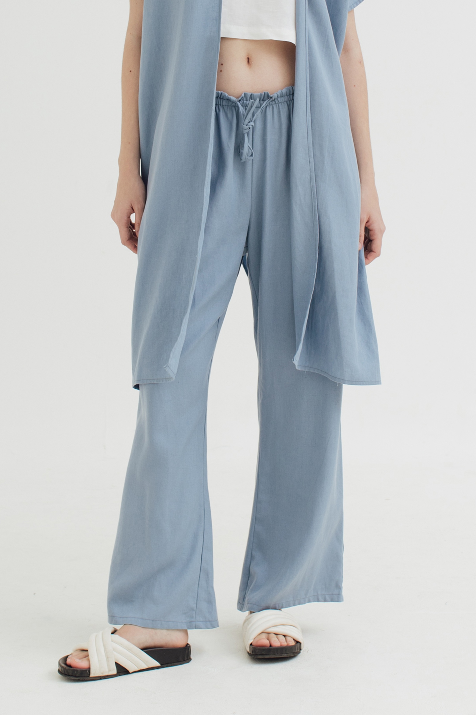 Picture of Soire Trouser Misty Blue
