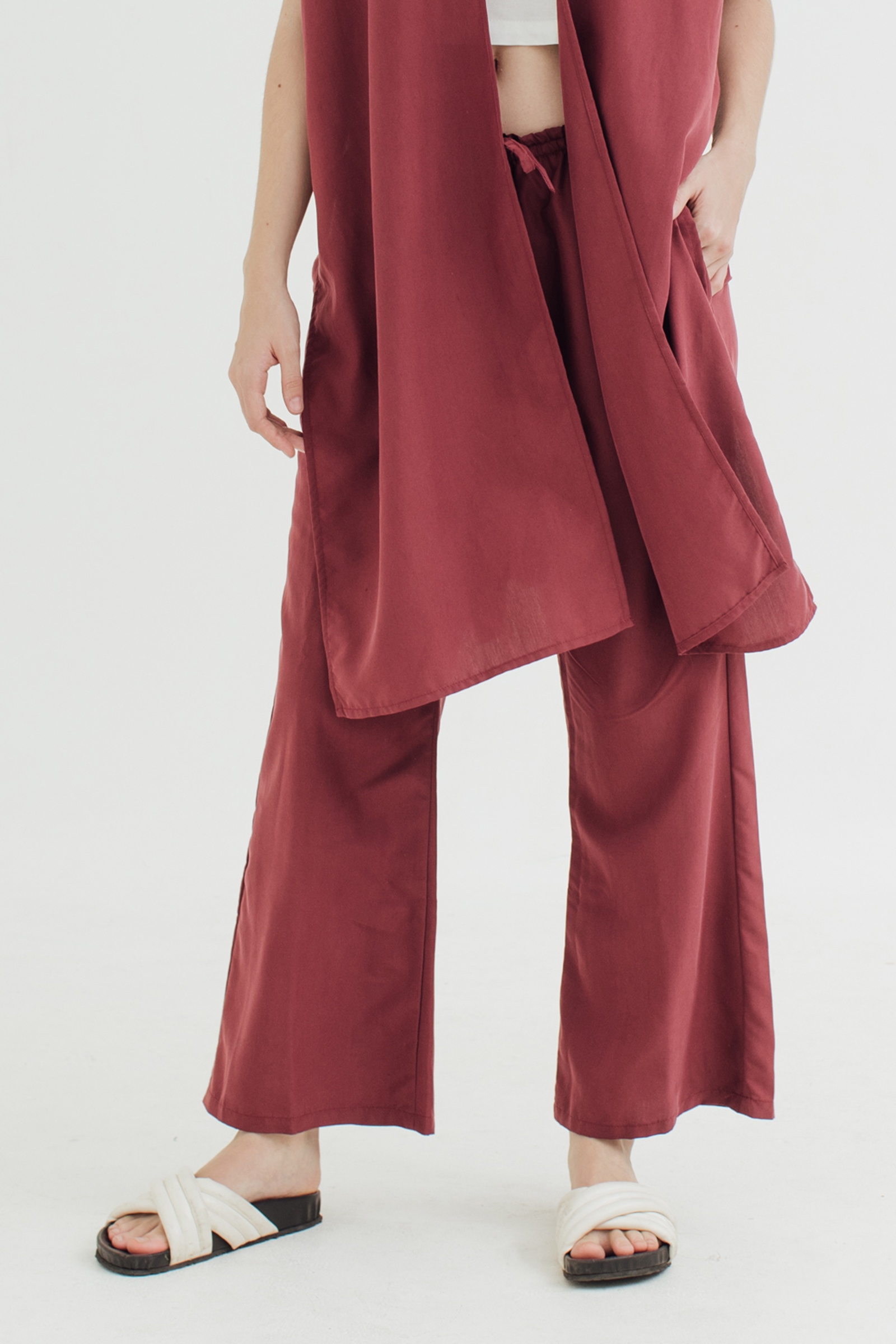 Picture of Soire Trouser Maroon