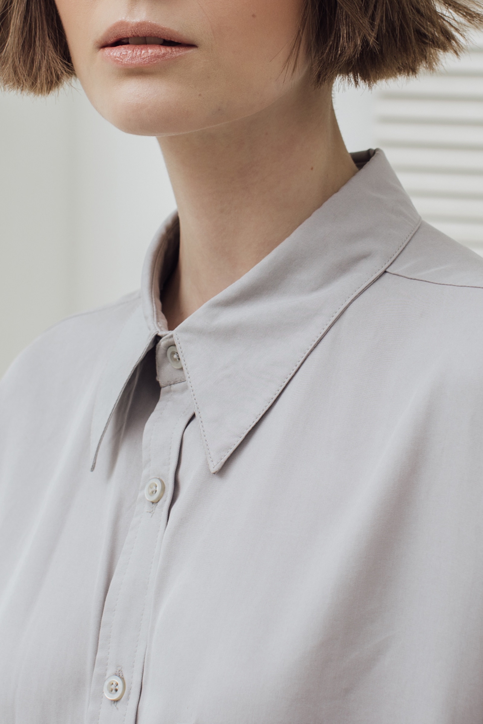 Picture of Roya Shirt Silver Grey (Unisex)