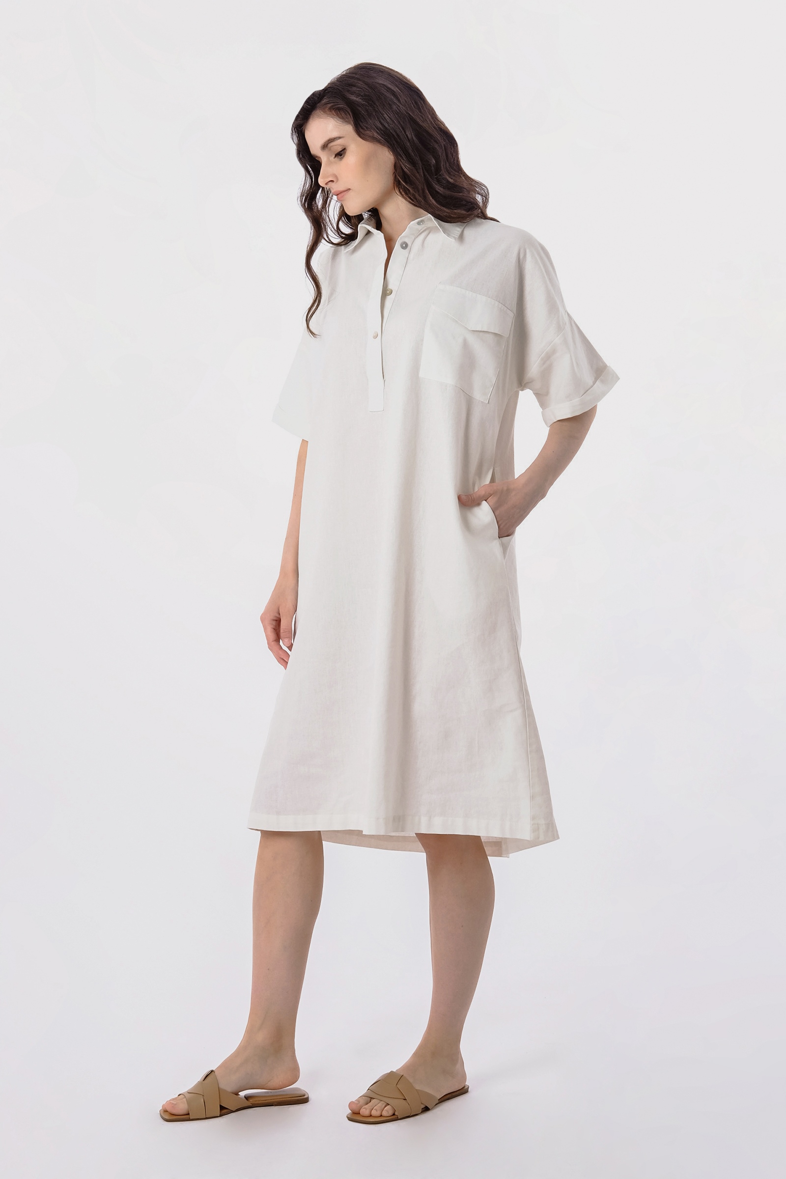 Picture of Airella Tunic Dress Ivory