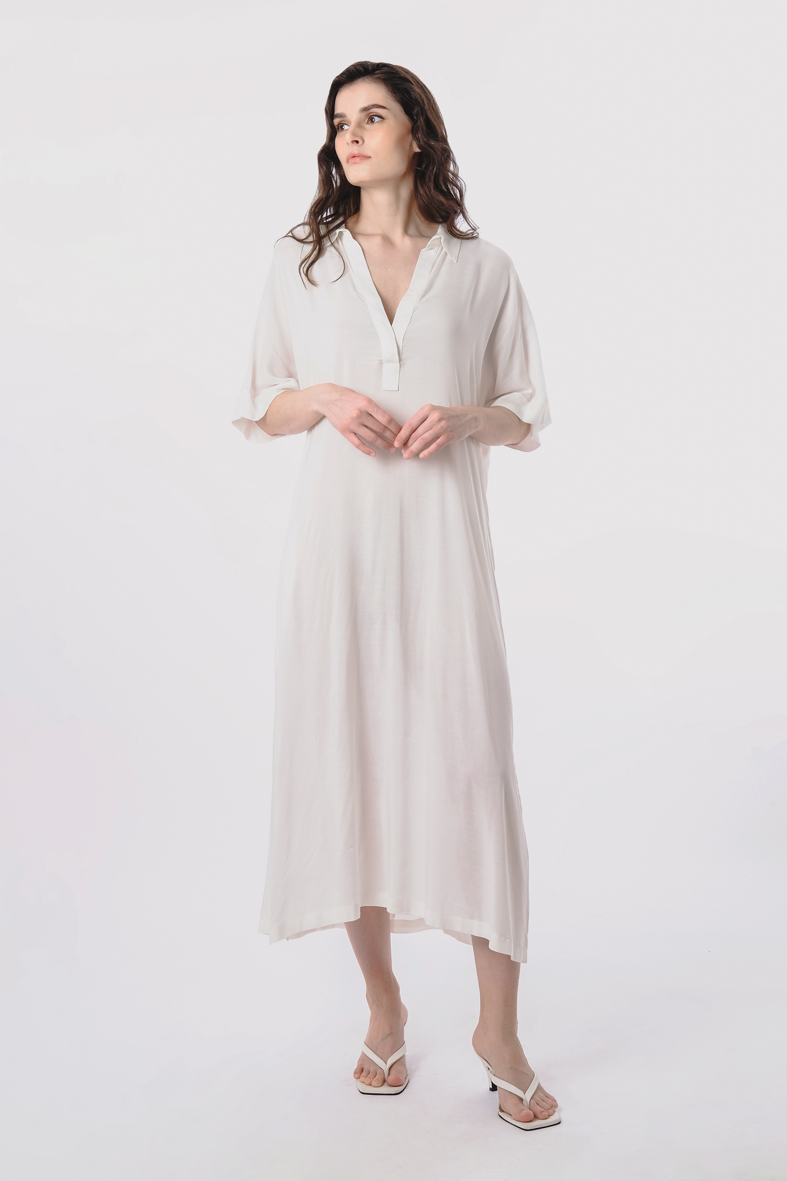 Picture of Cordelia Tunic Ivory Voile