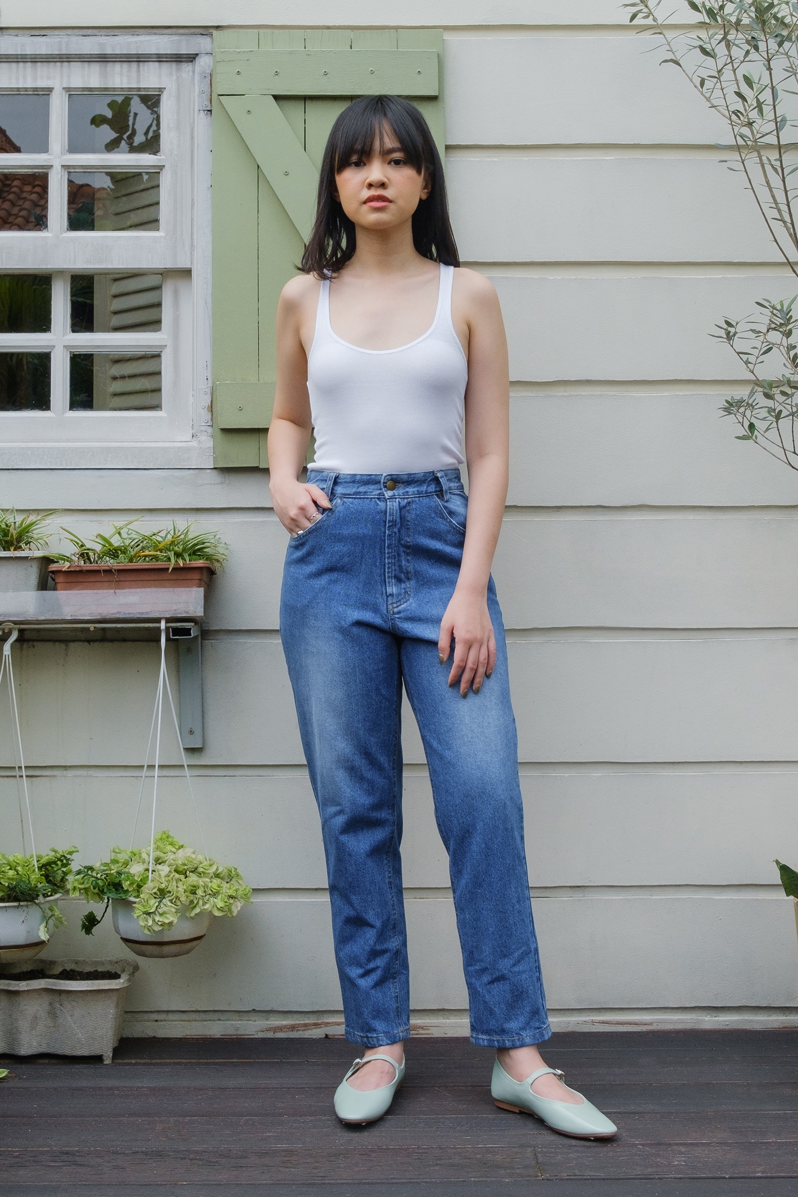 Picture of Loria Jeans Blue Denim