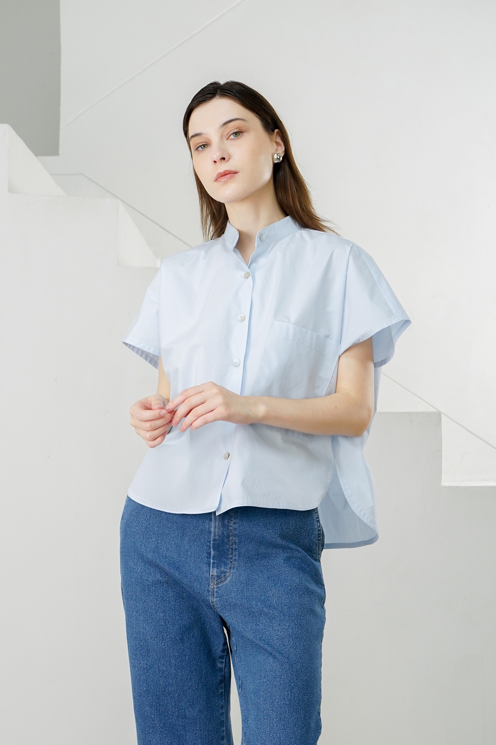 Picture of Lucine Shirt Cotton Blue