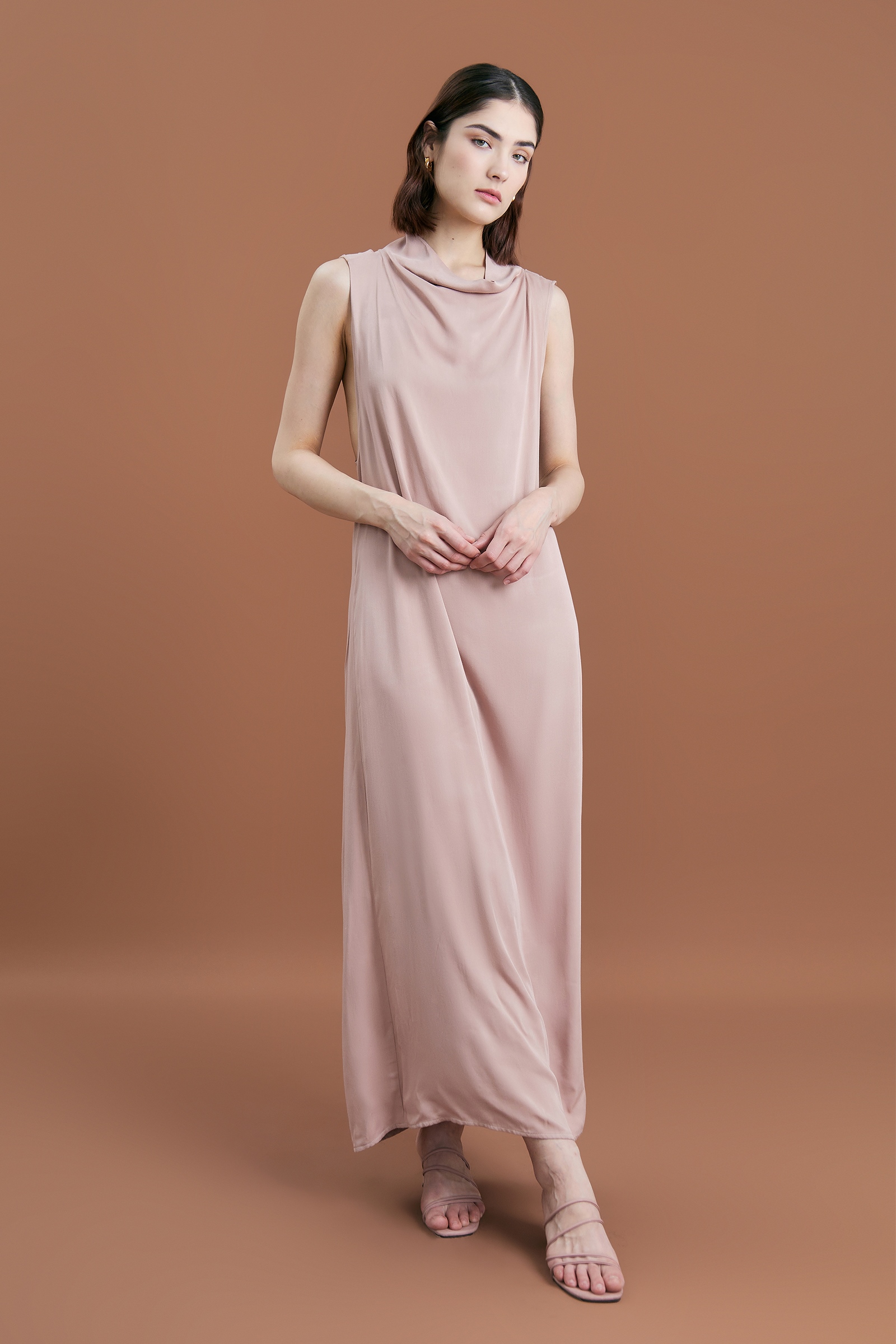 Picture of Keiyora Maxi Dress Peach Pale