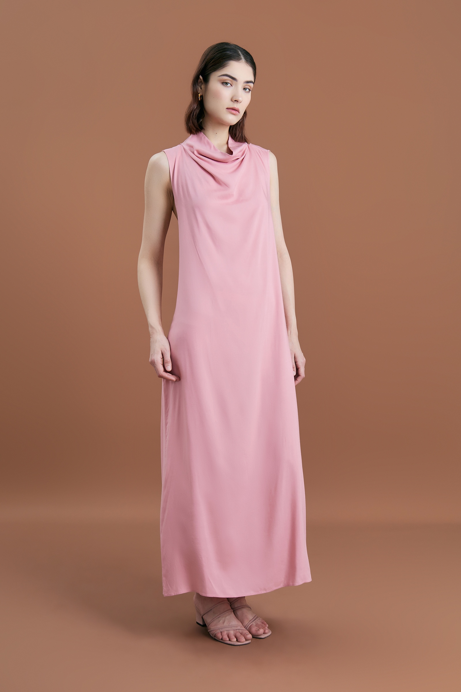 Picture of Keiyora Maxi Dress Tulip Pink